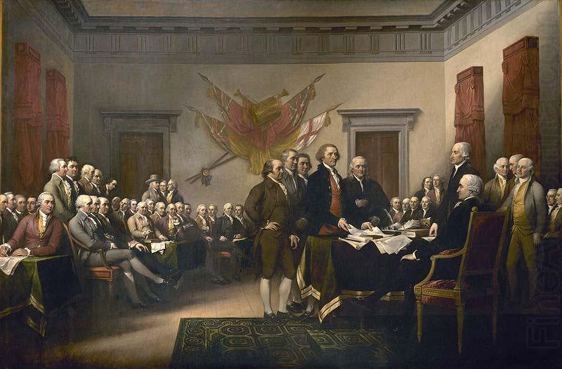 The Declaration of Independence, John Trumbull